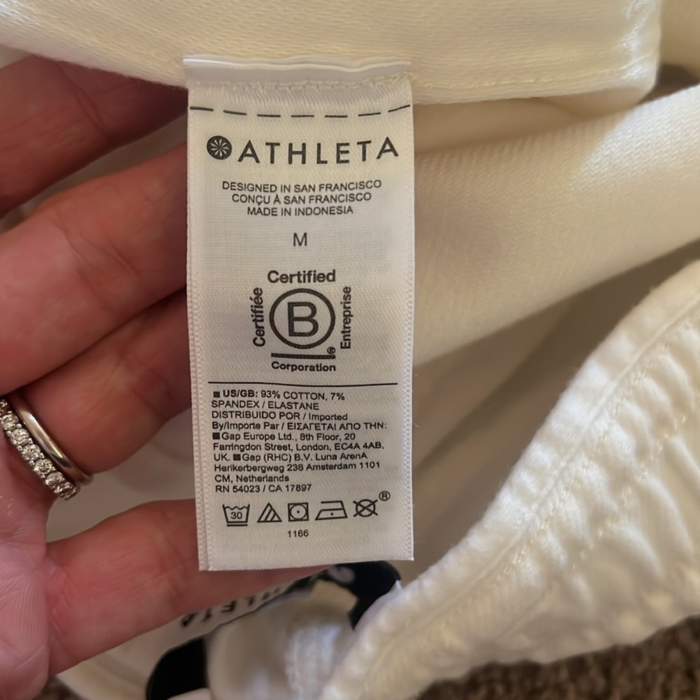 Athleta White Farralon Joggers - Picture 4 of 5